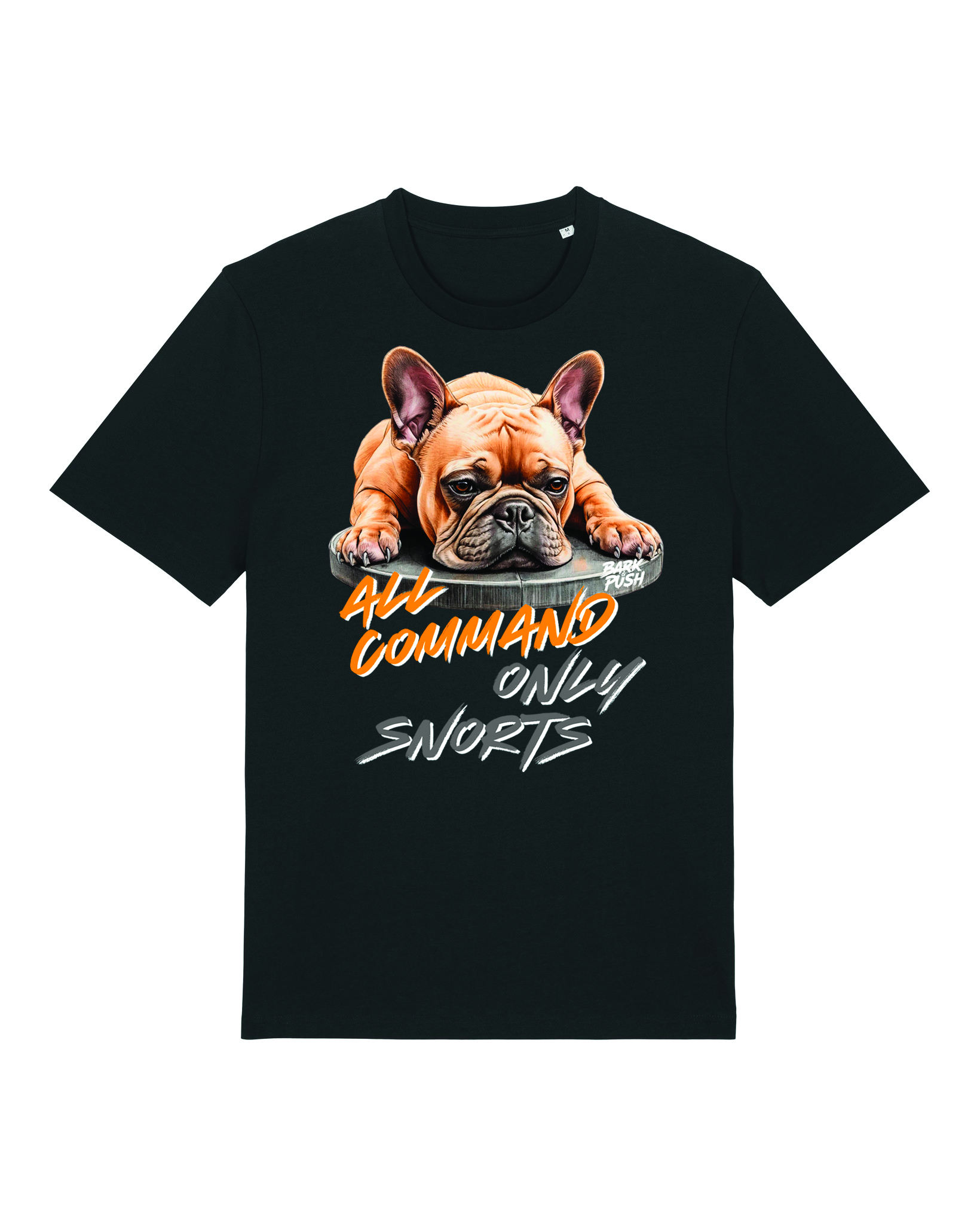 Bulldog Francese Crema & Plate