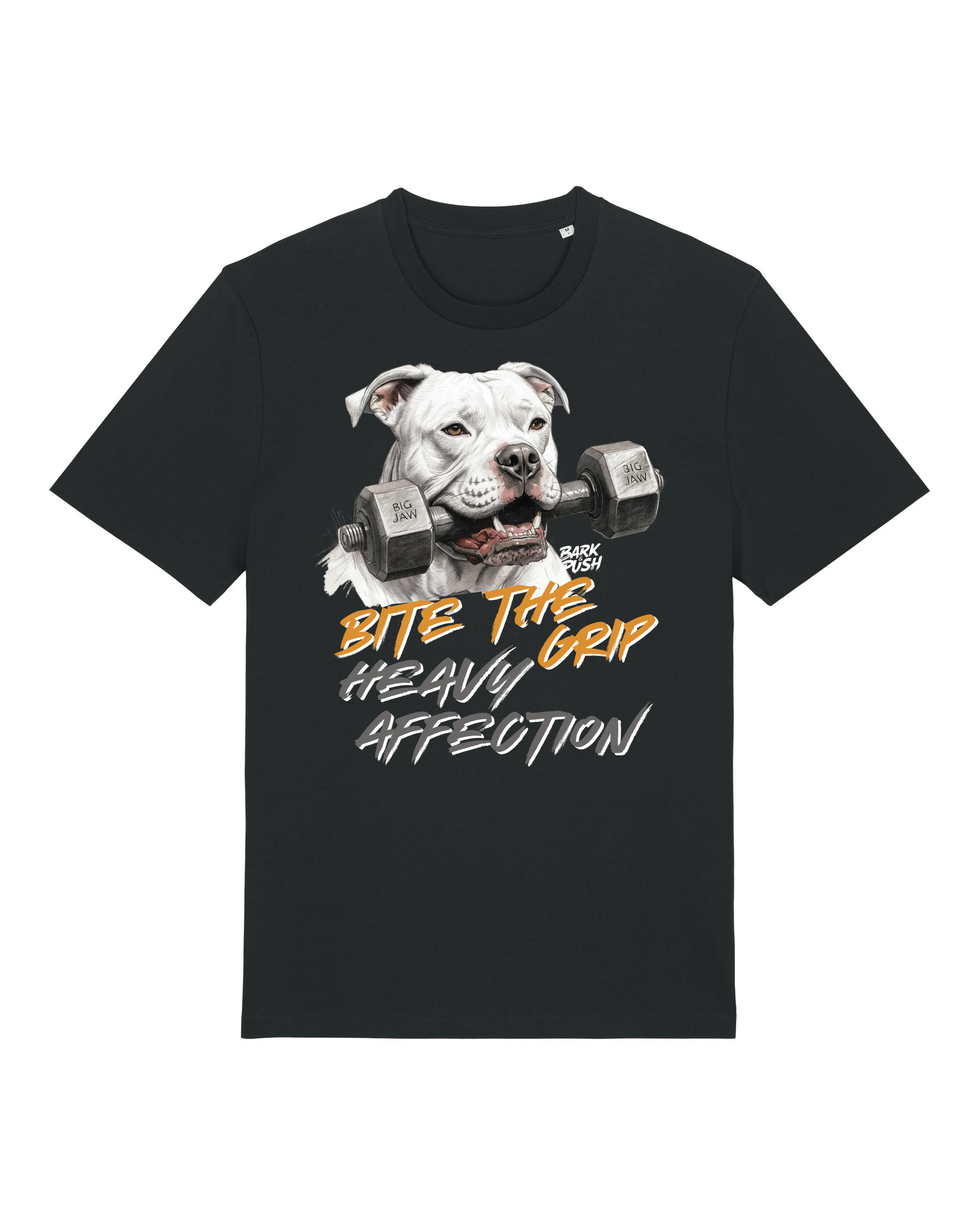 Amstaff Bianco & Dumbbell