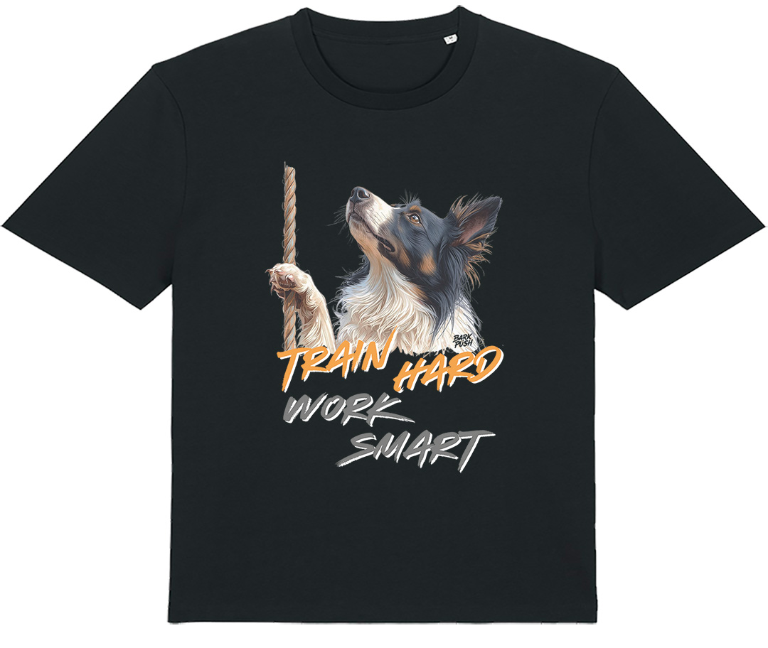 T-Shirt Border Collie & Rope