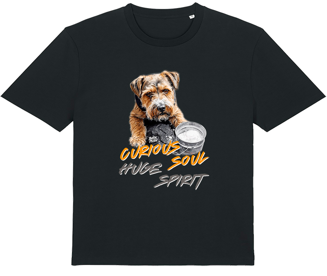 T-Shirt Border Terrier & Magnesite