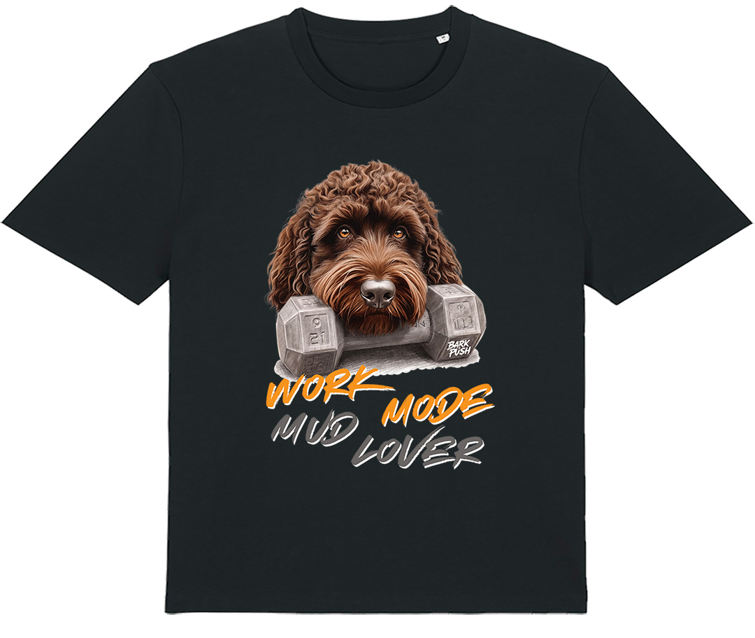 T-Shirt Lagotto Romagnolo & Dumbbell