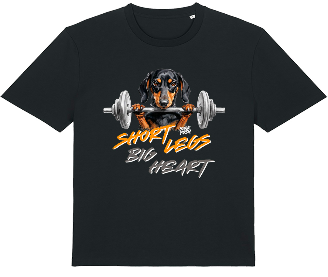 T-Shirt Bassotto Nero & Bilanciere
