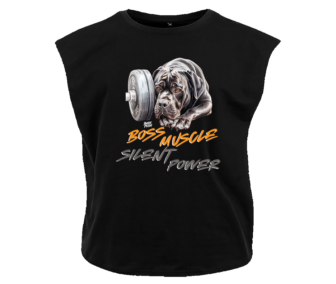 T-Shirt Smanicata Cane Corso & Bilanciere