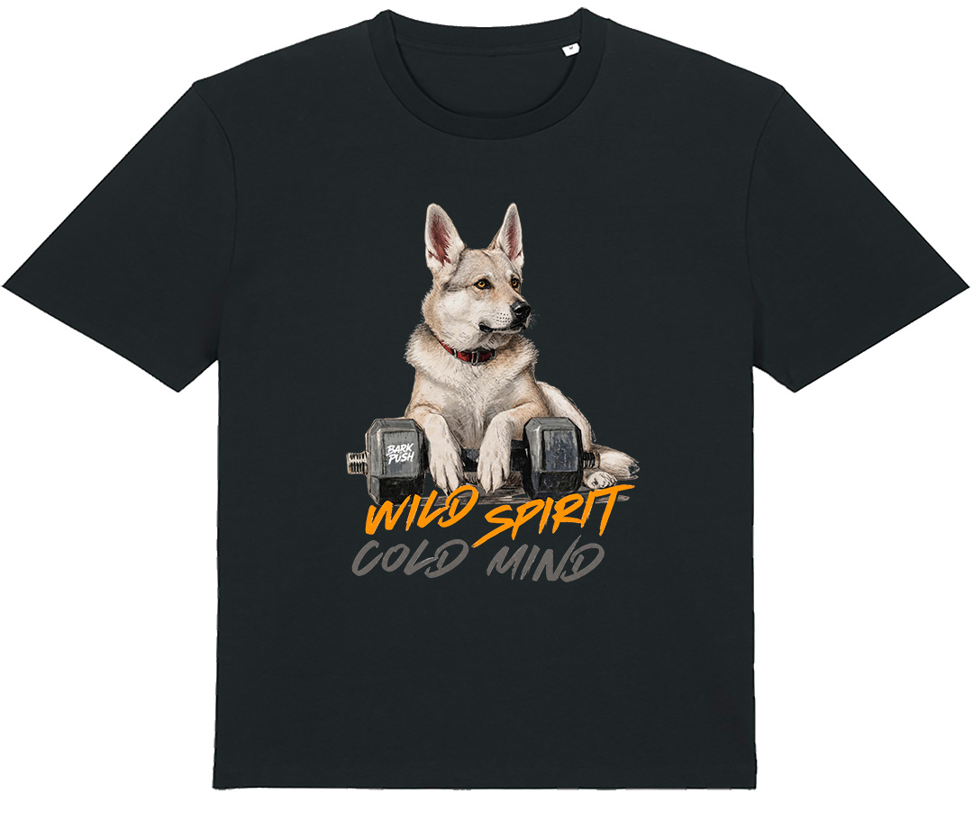 T-Shirt Lupo Cecoslovacco & Dumbbell