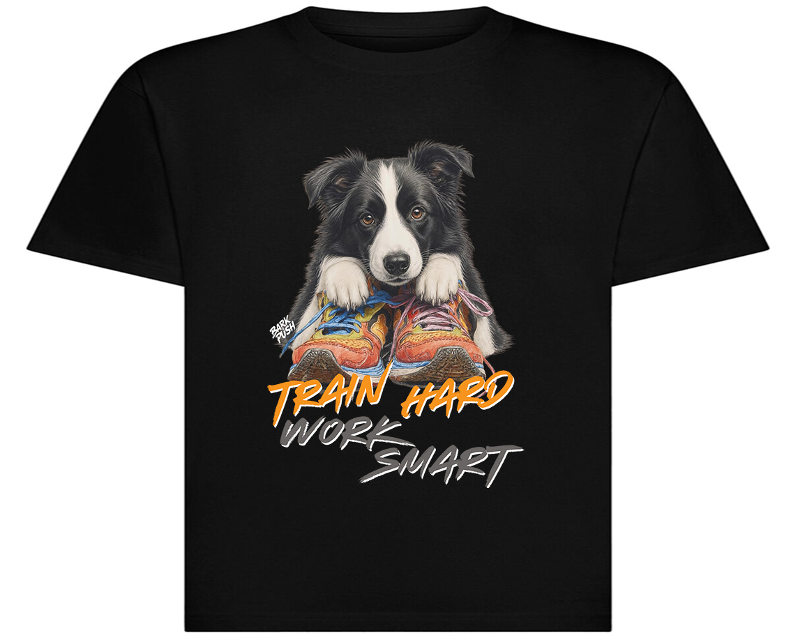 T-Shirt Border Collie & Run