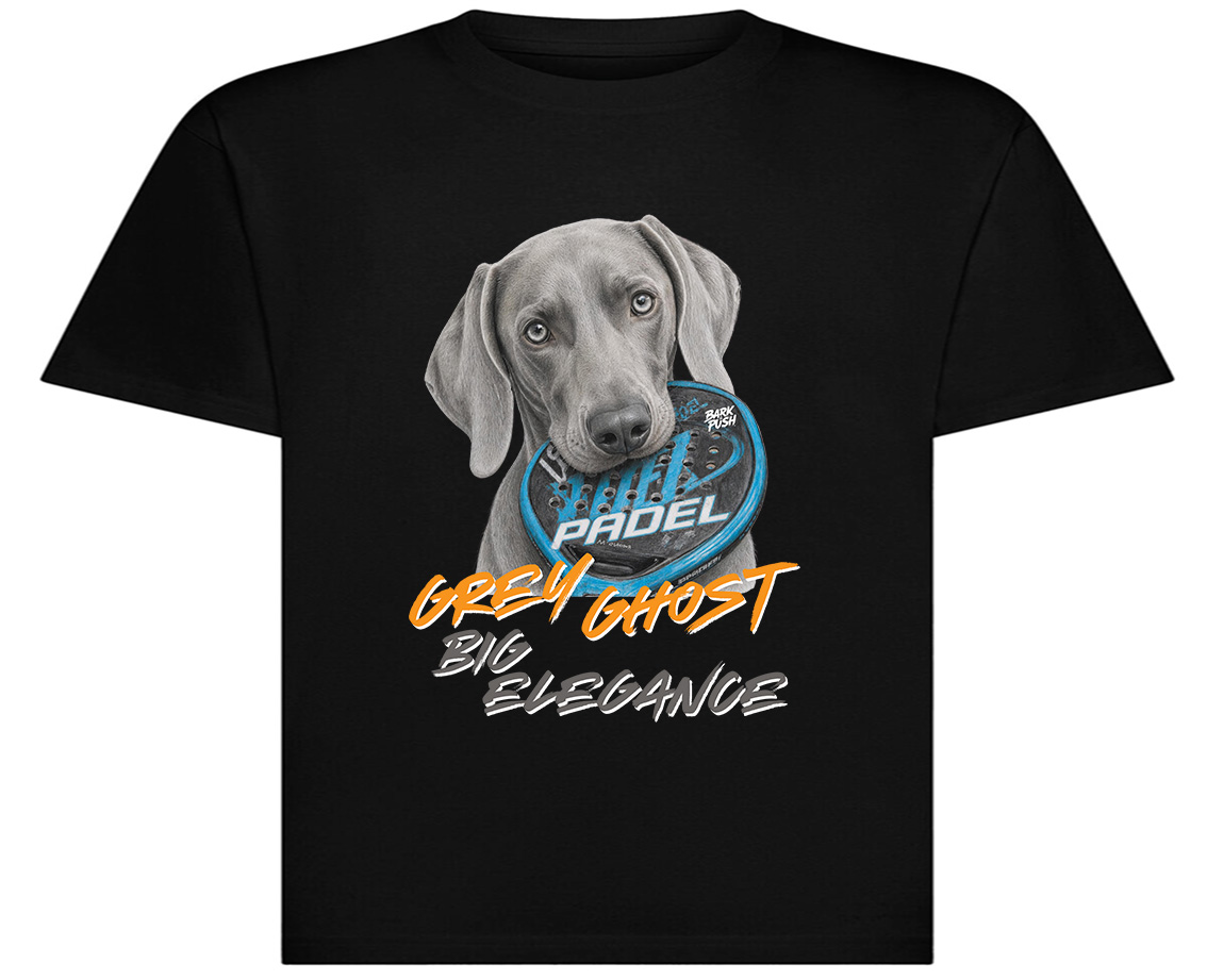 T-Shirt Weimaraner & Padel