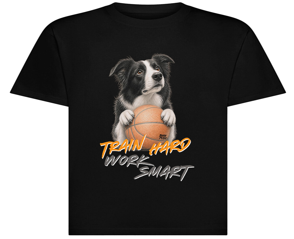 T-Shirt Border Collie & Basket