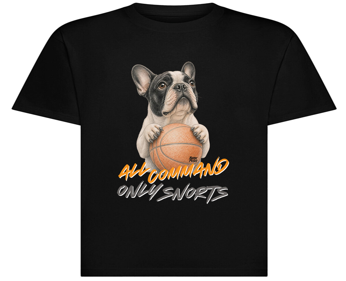 T-Shirt Bulldog Francese & Basket