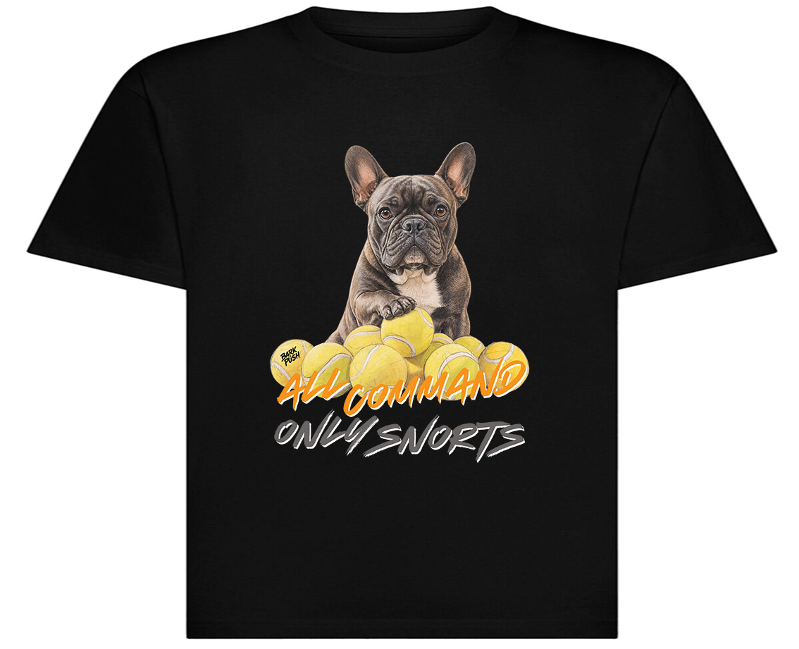 T-Shirt Bulldog Francese & Tennis