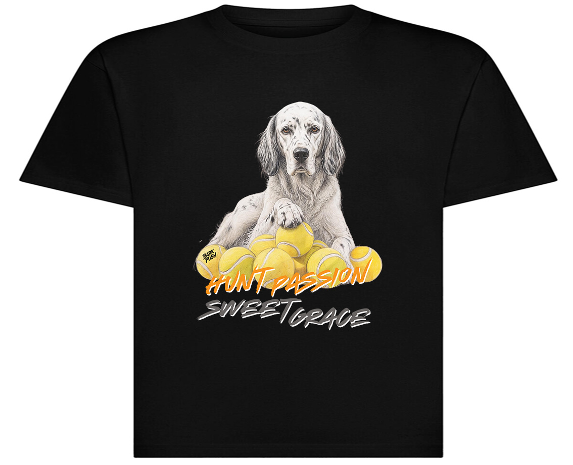 T-Shirt Setter Inglese & Tennis